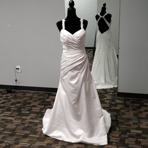 Moonlight, V-Neck,Beaded straps,open back size 12